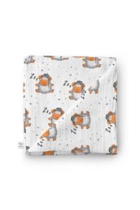 Minimuu Kuzu Organik Müslin Örtü 120&120 Cm