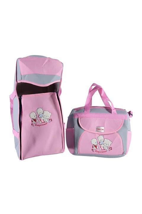 BAŞAK ÇOCUK GİYİM Bcg 209675 Nakışlı Ikili Taşıma - Pembe - Standart