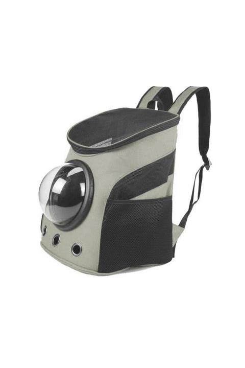 My Cat Fanuslu Kedi Köpek Taşıma Çantası Gri 45 Cm