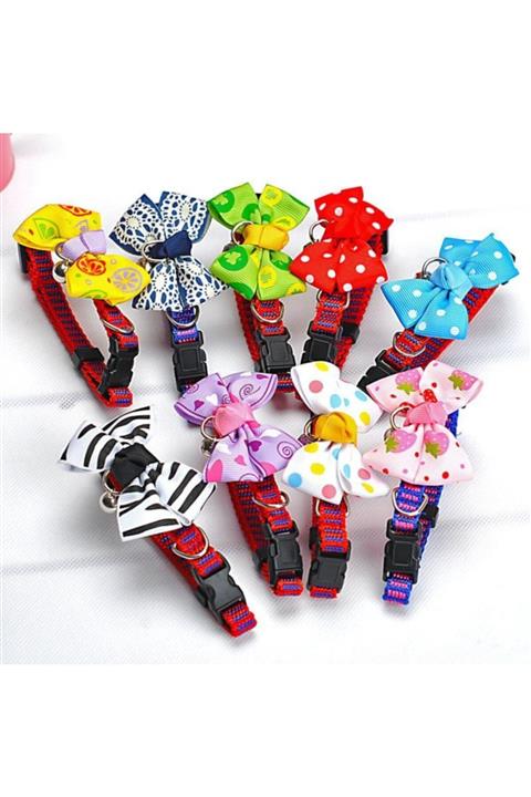 MrtNlu Çıngıraklı Kedi-köpek Papyonu