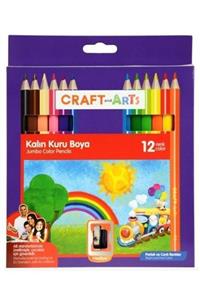 Craft and Arts 12`li Jumbo Kuru Boya 8690345722464