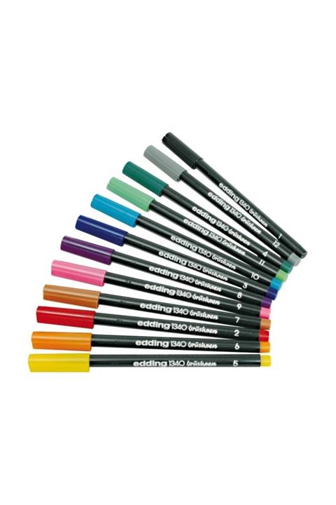 Edding 1340 Brushpen Fırça Uçlu Kalem