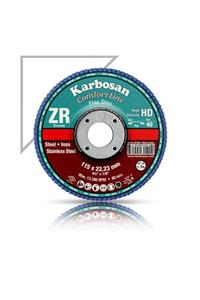 KARBOSAN 115x22x60 Kum Flap Disk Zr