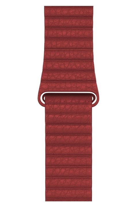 MORTY Apple Watch 1-2-3-4-5-6-7-se Serisi Uyumlu 42mm - 44mm - 45mm Uyumlu Spor Deri Kordon