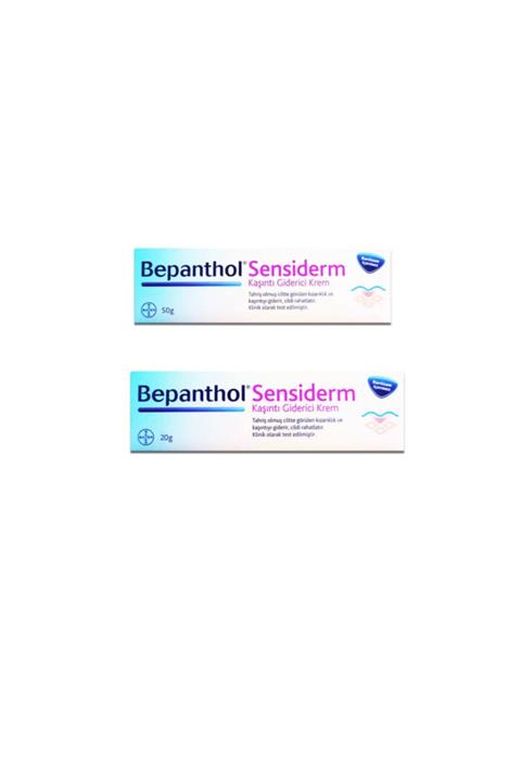 Bepanthol Sensiderm Kaşıntı Karşıtı Bakım Kremi 50 gr+ 20 gr
