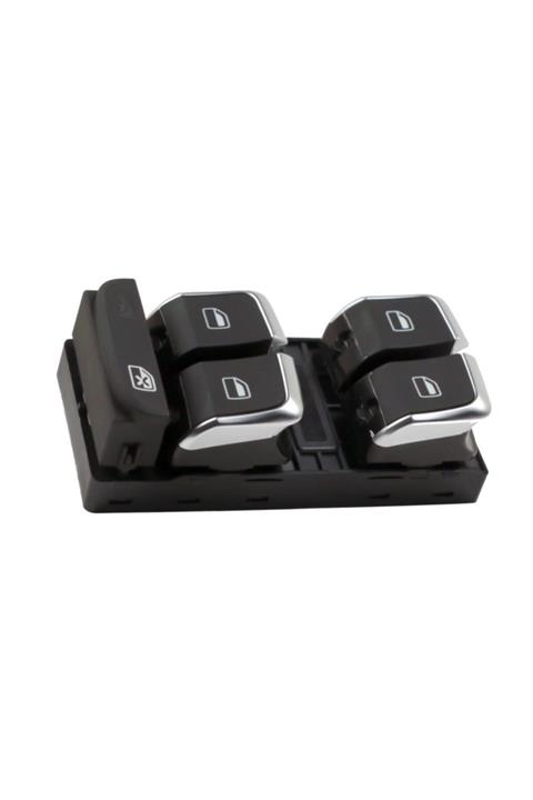 otobalcı Audi Q3 Dörtlü Cam Açma Düğmesi Anahtarı Krom 2012--2017