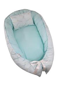 berababy Maxi Mint Yıldızlı Babynest Bebek Yuvası