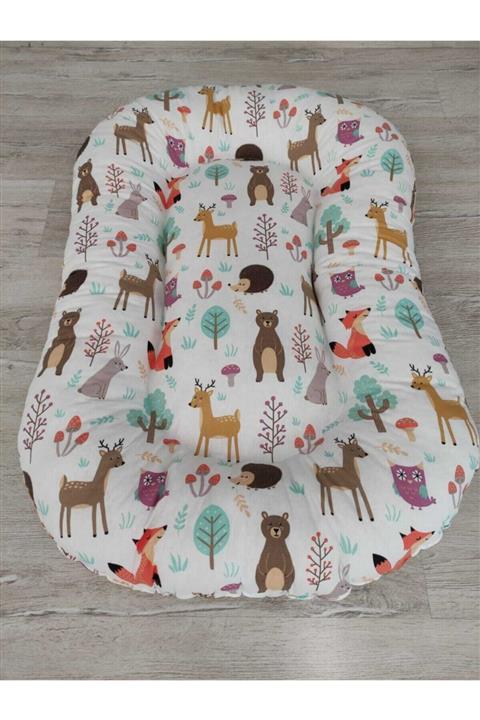 BABYNEST SEPETi Sevimli Hayvanlar Puffy Babynest