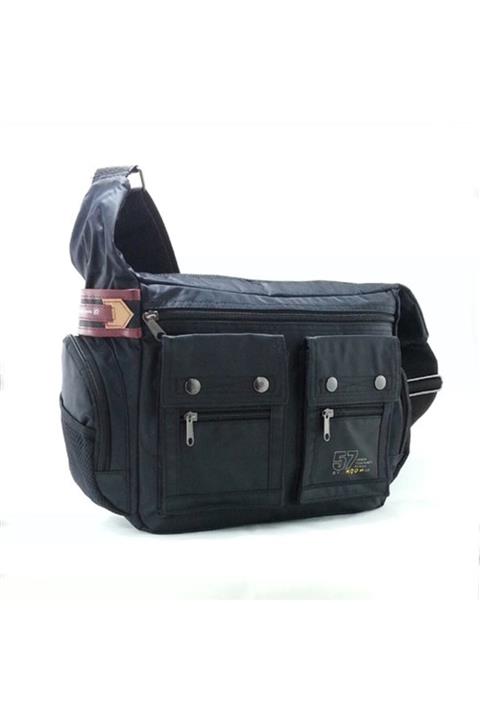 Grande Siyah Unisex Postacı Çantası HBV000001ADOG