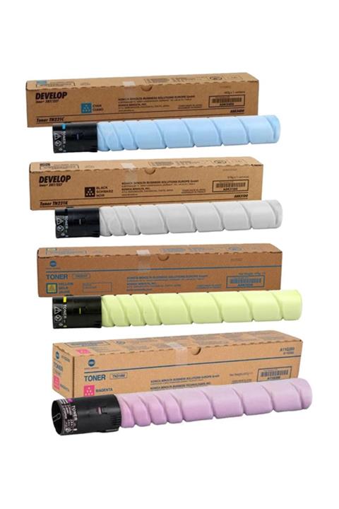 DEVELOP Tn-321/bizhub C224/c284/c364 Renkli Orijinal Toner Set