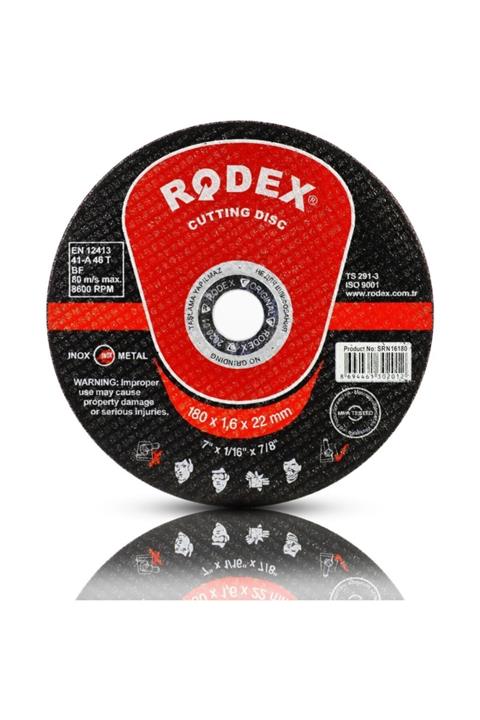 Rodex Metal Taşlama Diski 180x1.6 Mm