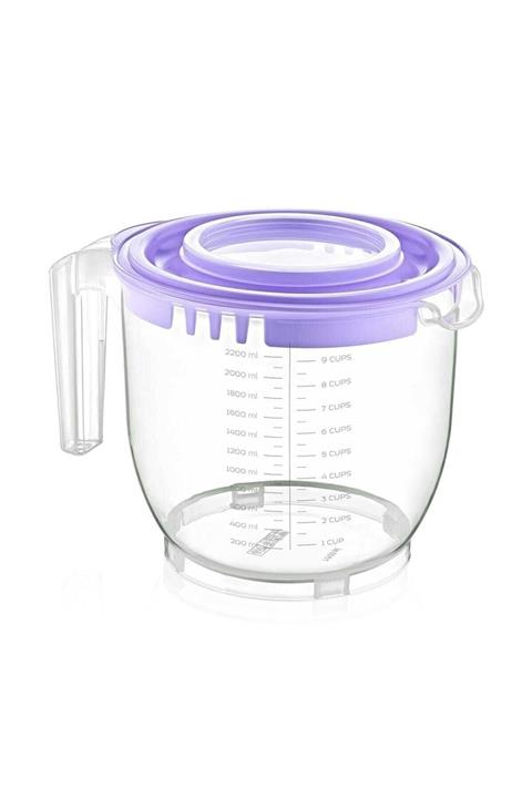 Lock&Fresh Phigo Kapaklı Mikser Kabı 2200 ml 10200