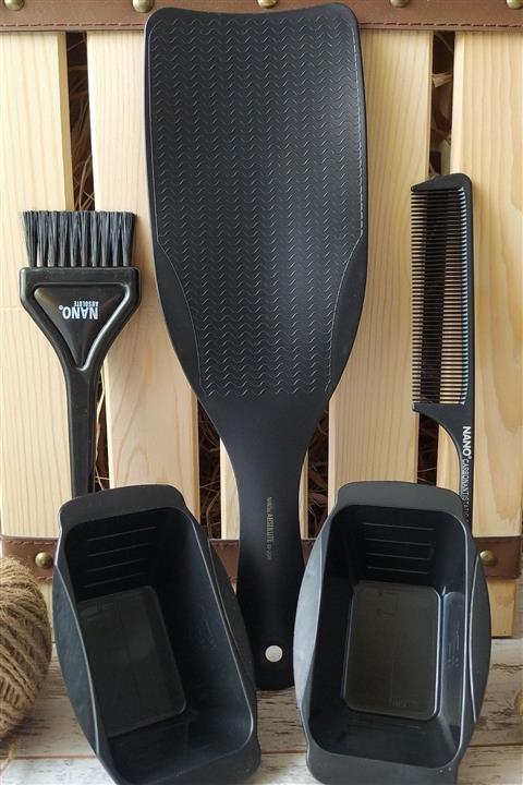 Nano Absolute Mech Spatula Taslı G-205 Siyah Set Elsevkozmetik