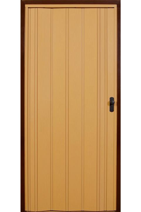 DEKORAKS Akordeon Kapı Meşe Ahşap Desenli  72X215cm