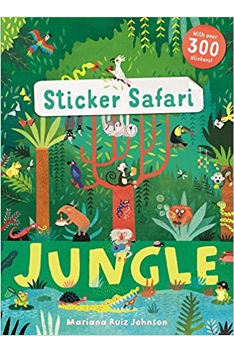 Kitapbulan İthal Kitap Sticker Safari: Jungle