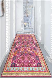 Chilai Home Retro Yolluk Halı Djt Yıkanabilir,kaymaz Tabanlı Kesme Rulo Halı Yolluk