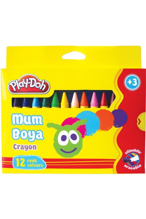 Play Doh 12'li Üçgen Mum Boya