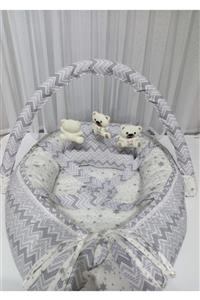 Bebexi Gri Zig Zag Babynest