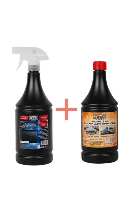Dtx Kimya Hızlı Cila 1000 Ml & Oto, Motor Ve Tır Yıkama Şampuanı 1 Lt