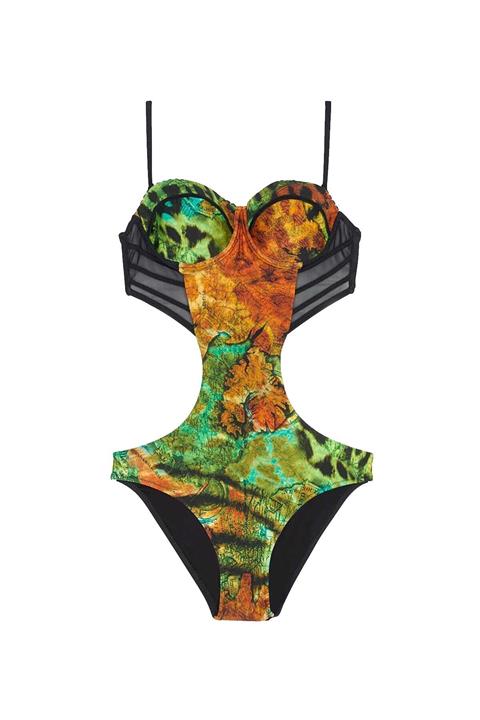 Bonesta Harita Desen Kaplı Mayokini