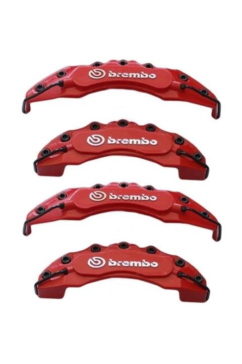 DizaynAutoGarage Fıat 500l Brembo Kaliper Kapağı Kırmızı 4 Adet