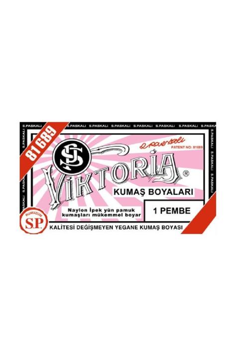 Viktoria Kumaş Boyası Pembe