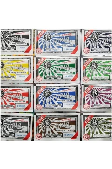 Viktoria Kumaş Boyası - Siyah 030