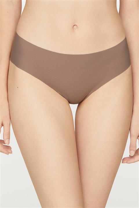 Oysho Kadın Vizon 3 Adet Lazer Kesim Mikro Hipster Külot