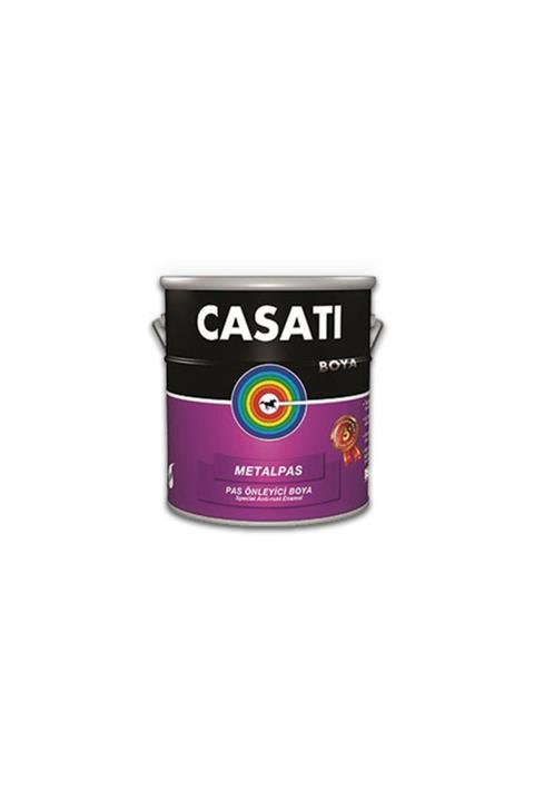 Casati Metalpas Pas Önleyici Boya Mat Siyah 0,75 Litre