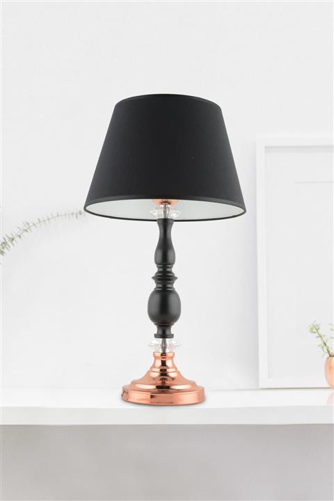 Hmydesign GRAİSSE Abajur SİYAH-BRONZ