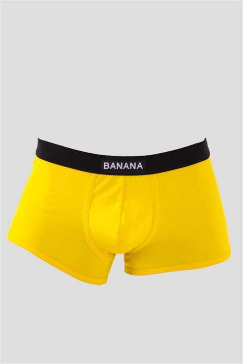 Banana Wears Banana Cool Siyah Bantlı Sarı Boxer Trunk