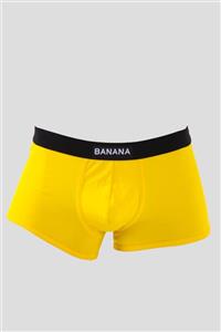 Banana Wears Banana Cool Siyah Bantlı Sarı Boxer Trunk