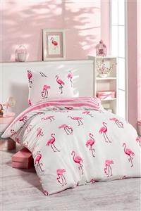 Ev & Ev Home Junior Nevresim Seti Tek Kişilik Maylin Pembe