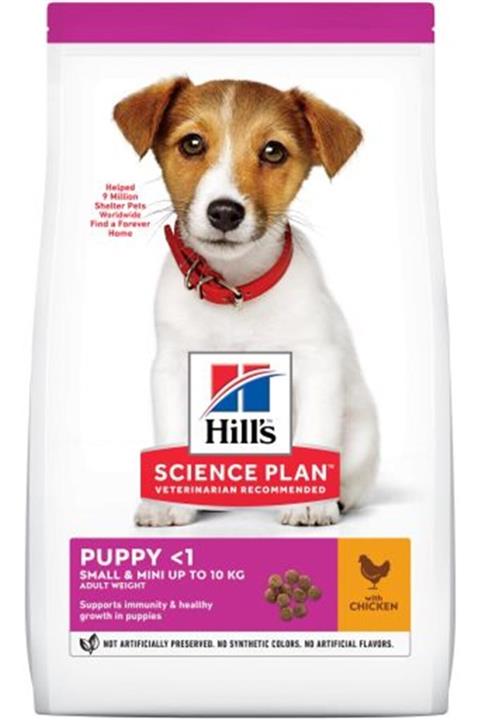 Hill's Puppy Mini, Küçük Irk Tavuk Etli Yavru Köpek Maması - 3 Kg