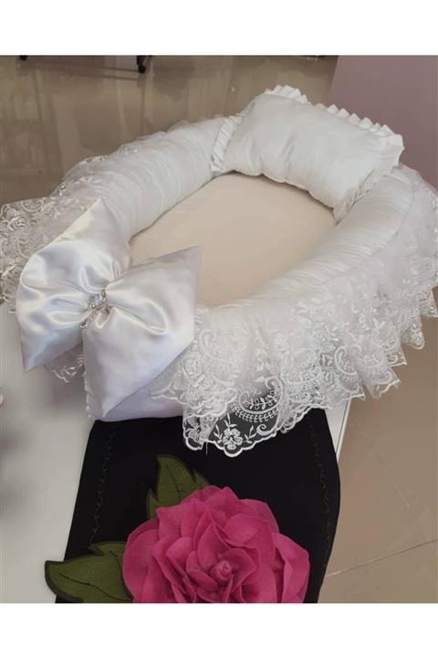 Tozpembebaby Beyaz Babynest