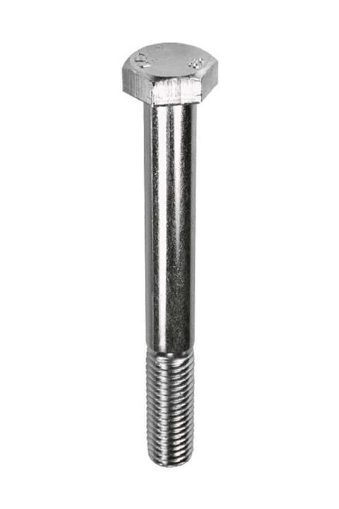 Çetin M12x140 Din 931 8.8 Kalite Akb Çelik Cıvata Beyaz 90 Adet