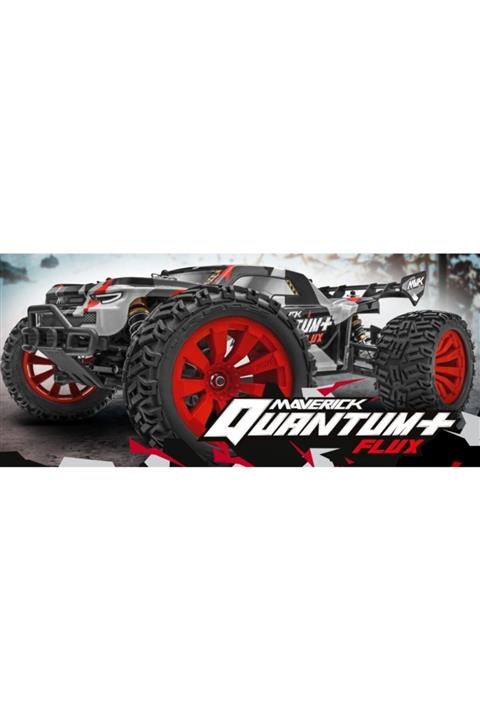 MAVERICK Quantum+ Xt Flux 3s 1/10 Stadium Truck - Red