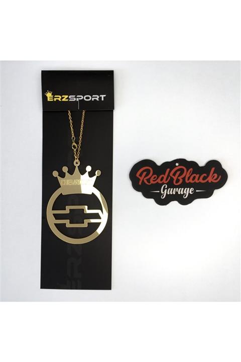 Erzline Chevrolet Pleksi Araba Dikiz Aynası Süsü Altın