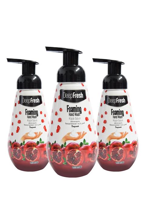Deep Fresh Meyve Köpük Sabun Nar 3 X 400 Ml