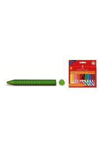 Faber Castell 2 Grip Jumbo Wax Crayon Boya 528112254