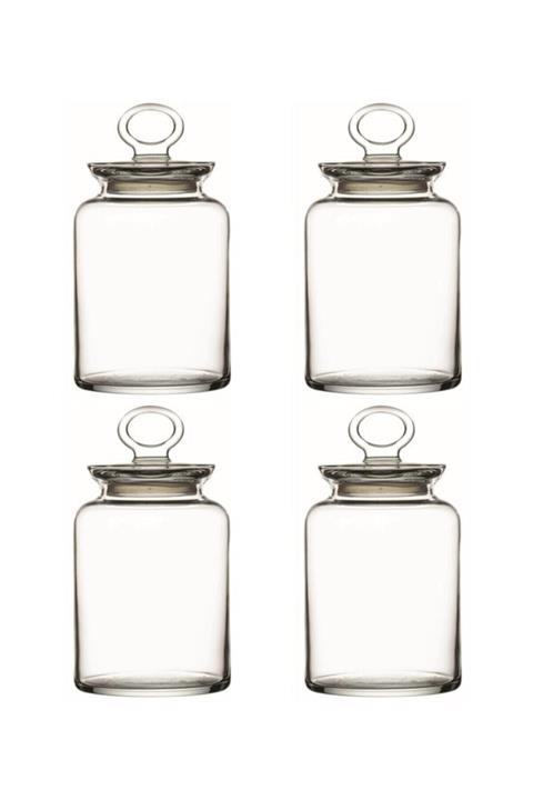 Paşabahçe 98677 Cam Kapaklı Kavanoz 2640cc - 4 Adet Fma07091