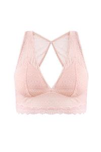 HAREM SUARE Loos Bralet , Crop Top Pastel Pembe