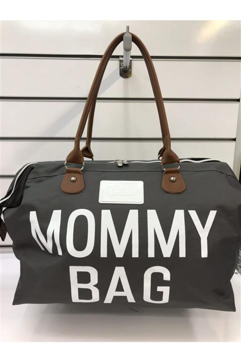 Bykaleli Unisex Füme Mommybag Anne Bebek Bakım Çantası
