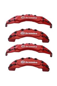 DizaynAutoGarage Renault Flluence Brembo Kaliper Kapağı Kırmızı 4 Adet