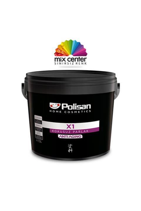 Polisan X1 Su Bazlı Yağlı Boya Ahşap Metal Boyası Beyaz 0,700l