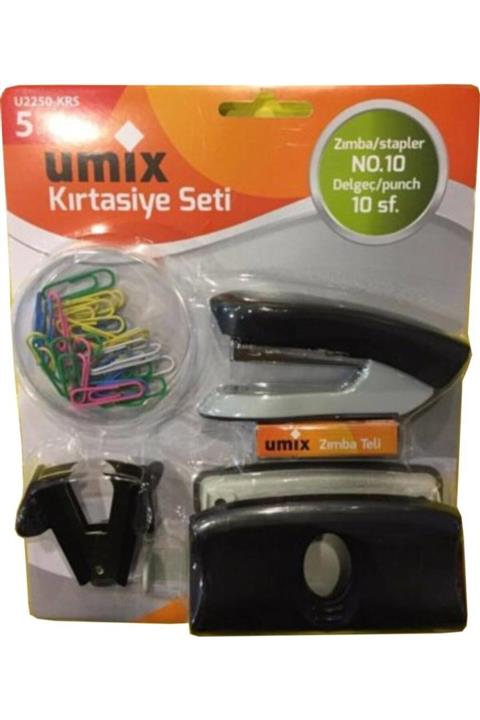 Umix Kırtasiye Seti Siyah Ataçlı