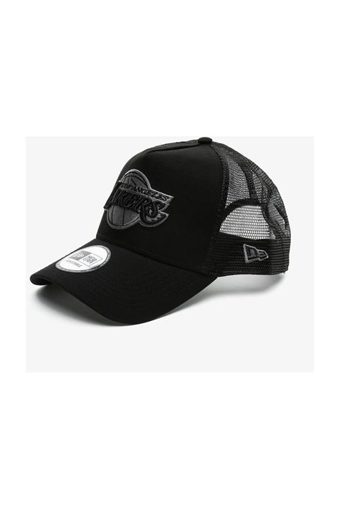 NEW ERA Bob Team Logo 9Forty AF Trckr Loslak Unisex Siyah Şapka