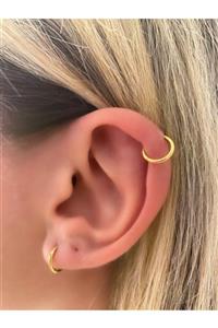 Markiz Takı Gold 8 Mm Cerrahi Çelik Piercing