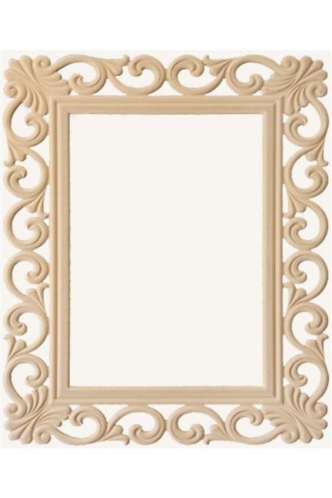 damcı mobilya Ham Mdf Cnc Oyma Ayna Çerçeve