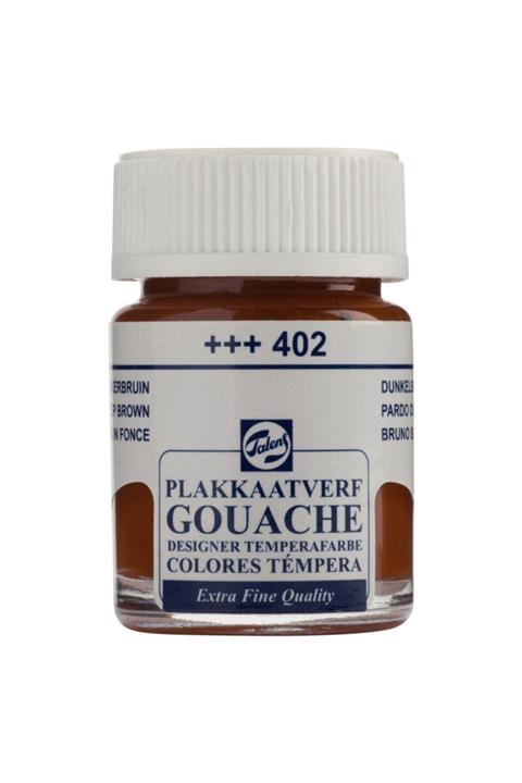 Talens : Guaj Boya : 16 Ml : Deep Brown